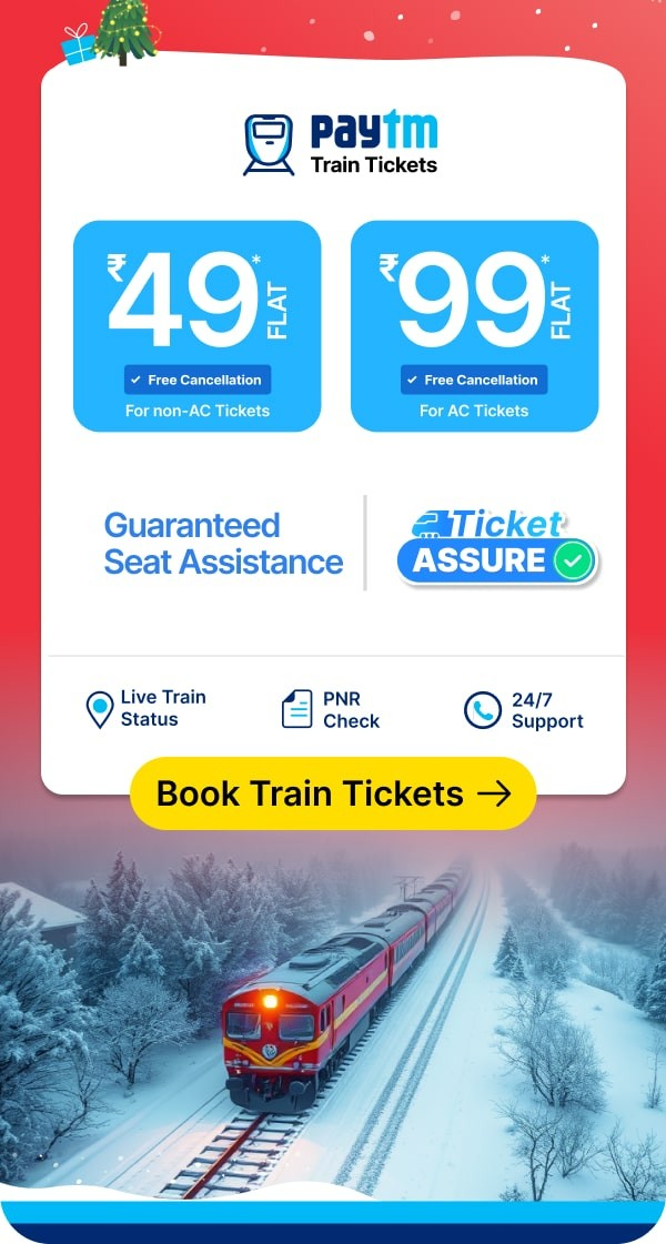 Paytm Travel - Train Tickets