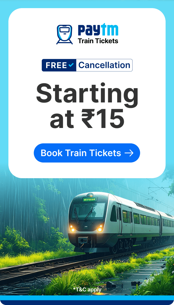 Paytm Travel - Train Tickets